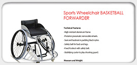 Sports Wheelchair  BASKETBALL FORWARDER