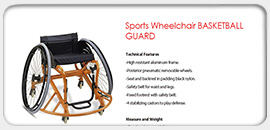 Sports Wheelchair  BASKETBALL GUARD