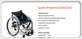 Sports Wheelchair  DANCING