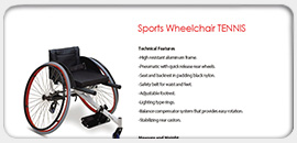 Sports Wheelchair  TENNIS