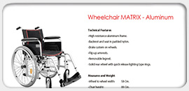 Aluminum Wheelchair MATRIX