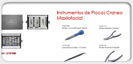 Instrumentos de Placas Craneo Maxilofacial