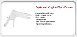 Espéculo Vaginal Tipo Correa