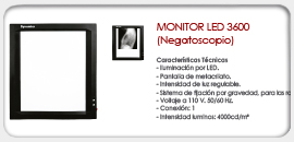 Monitor Led 3600 Negatoscopio
