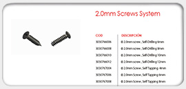 2.0mm Screws System