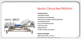 Electric Clinical Bed Premium