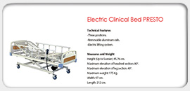 Electric Clinical Bed Presto