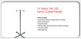 I.V. Stand 104/105 Serum Carrier Parallel