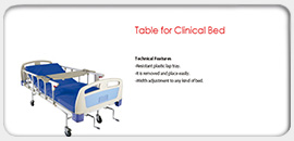 Table for Clinical Bed