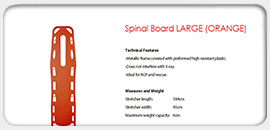 Spinal Board LARGE (Orange)