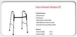 Non-Wheels Walkers F3