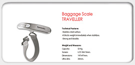 Baggage Scale TRAVELLER