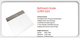 Bathroom Scale ULTRA SLIM 