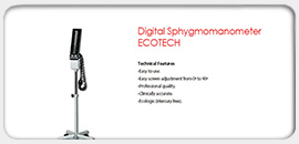 Digital Sphygmomanometer Ecotech