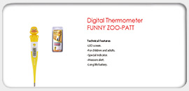 Digital Thermometer FUNNY ZOO - PATT