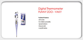 Digital Thermometer FUNNY ZOO - VAKY