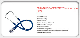 Sprague Rappaport Stethoscope Lite II