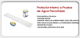 Protector Interno a Prueba de Agua Precortada