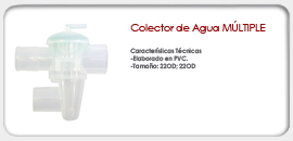 Colector de Agua MÚLTIPLE