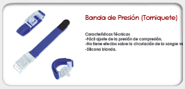 Banda de Presión Torniquete