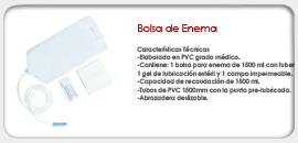 Bolsa de Enema