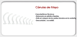 Cánulas de Mayo