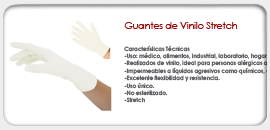 Guantes de Vinilo Stretch