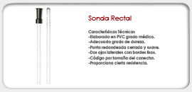 Sonda Rectal