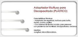 Adaptador Multiuso para Discapacitado (PLÁSTICO)