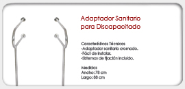 Adaptador Sanitario Para Discapacitado