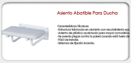 Asiento Abatible para Ducha