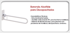 Baranda Abatible para Discapacitados