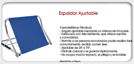 Espaldar Ajustable