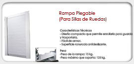 Rampa Plegable  (Para Sillas de Ruedas)