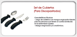 Set De Cubiertos Para Discapacitados