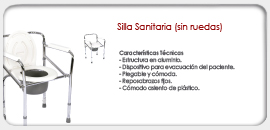 Silla Sanitaria (Sin Ruedas)