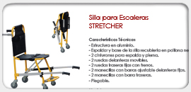 Camilla Para Escaleras Stretcher