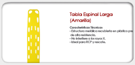 Tabla Espinal Larga