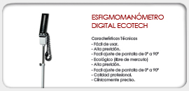 Esfigmomanómetro Digital Ecotech