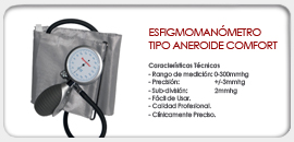 Esfigmomanómetro Tipo Aneroide Comfort