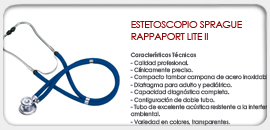 Estetoscopio Sprague Rappaport Lite II