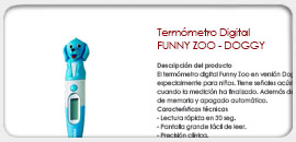 Termómetro Digital FUNNY ZOO - DOGGY