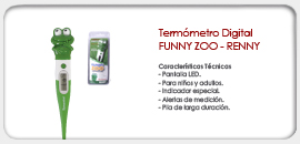 Termómetro Digital FUNNY ZOO - RENNY