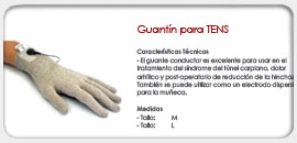 Guantin para TENS