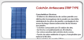 Colchón Antiescara Striped