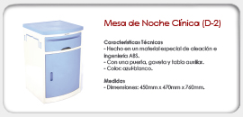 Mesa de Noche Clínica D-2