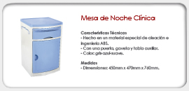 Mesa de Noche Clínica