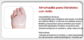 Almohadilla para Metatarso con Anillo