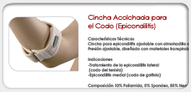 Cincha Acolchada para el Codo Epicondilitis