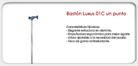 Bastón Luxus 01C un punto